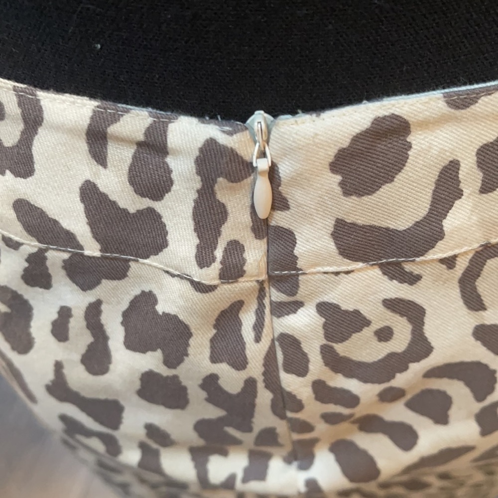 NWT Blumarine blugirl leopard jean skirt - Picture 3 of 7